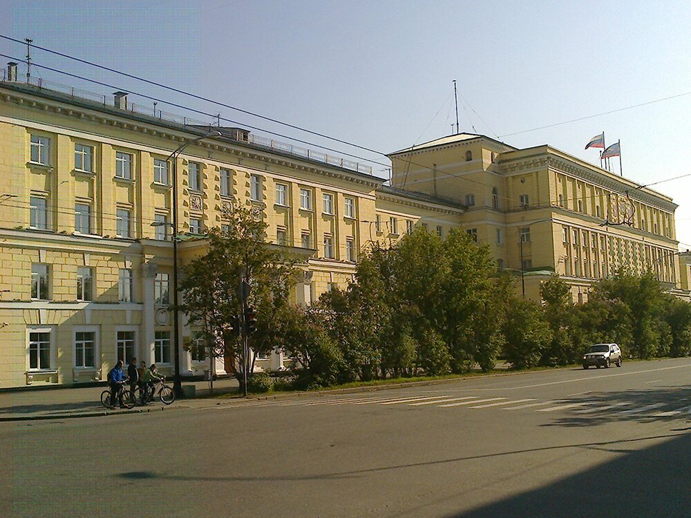 Рабочее совещание в администрации города Мурманска